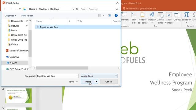 PowerPoint Quick Tip: Play Audio Across Your Slideshow смотреть онлайн