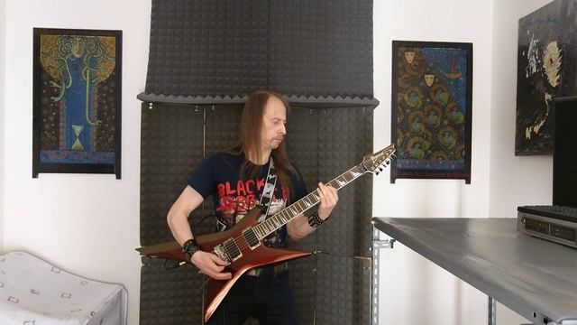 Holy diver (Dio) Ibanez XPT 700 guitar playthrough by Fabrizio Metalarm смотреть онлайн