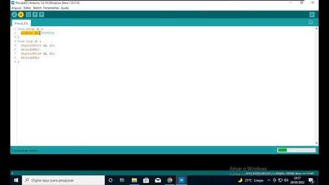 Aula 1 - Primeiros passos com o ESP32: Instalação do Arduino IDE e compilação do primeiro código смотреть онлайн