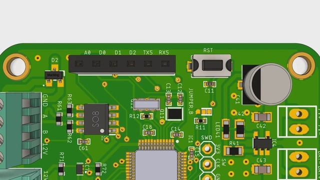 Lora Node prototype base on STM32L0 with SDI 12 and RS485 communication interface смотреть онлайн