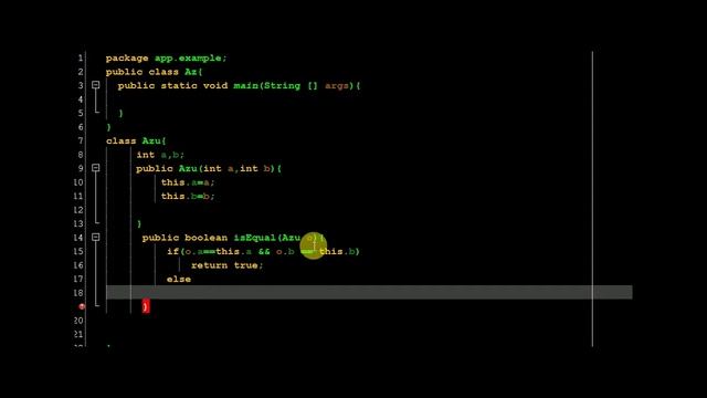 Ethiopian programming Amharic java tutorial 14 using object as parameter and comparing two objects смотреть онлайн