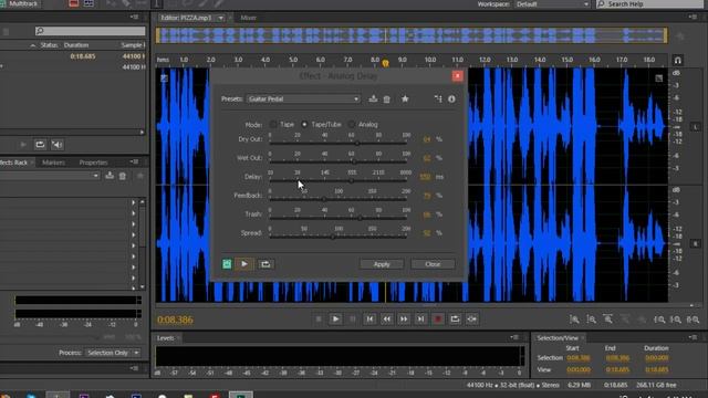 Delay and Echo Effects - Adobe Audition CS6 смотреть онлайн