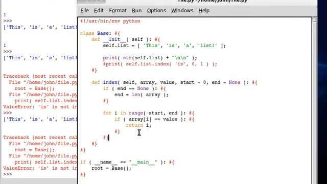 Python 72 List Index смотреть онлайн