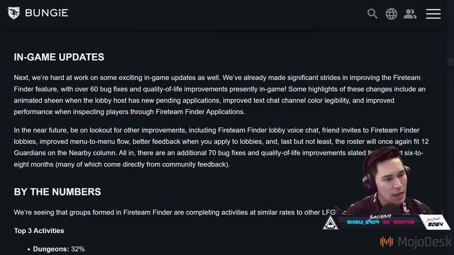 Luke Smith Endorses Tyson, Fireteam Finder Mobile App & Double Nightfall Loot (TWAB) | Destiny 2 смотреть онлайн