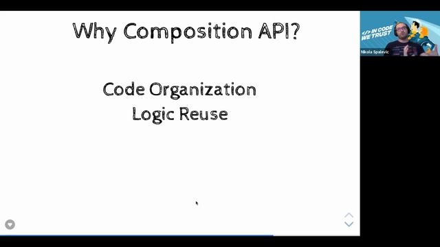 Composition API - What to Expect in Vue 3 | Vivify Webinar смотреть онлайн