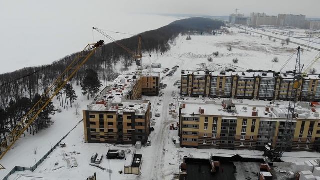 Микрорайон ГРИНПАРК - Ульяновск - вид с высоты птичьего полета ч.2 смотреть онлайн