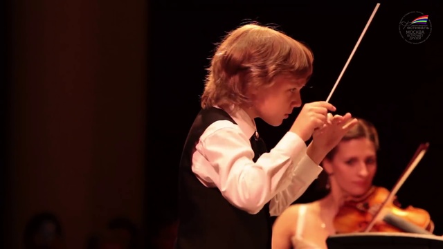 Юный дирижер Эдуард Юденич