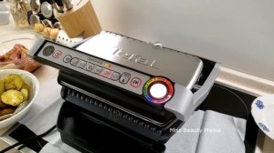 VLOG : Готовим дома стейки на электро гриль тефаль Семейный Влог Ужин Tefal OptiGrill Missbeautymam