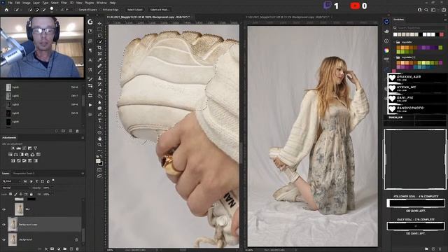 In Capture One color grade, retouch in Photoshop, and chatting! :) смотреть онлайн