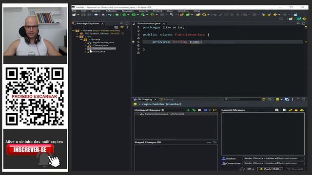 Curso Git - Aula 03 - Executando a Operação Clean do Git em Java смотреть онлайн