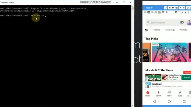 How to get the app's package name and activity name using adb command смотреть онлайн