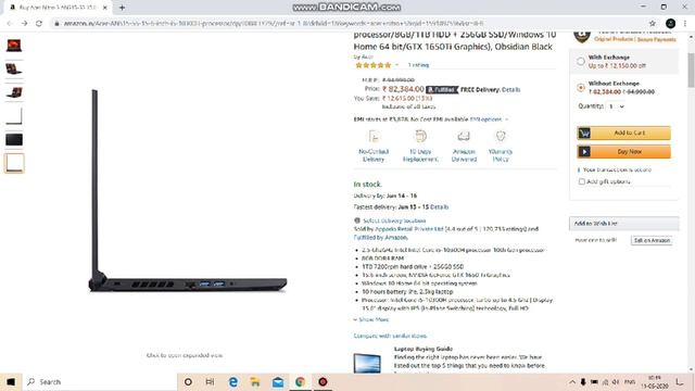 Acer NITRO 5 GTX 1650Ti 2020?Now Launched on Amazon India♥️Price 83k??i5 10300H+Gtx1650Ti+RGB смотреть онлайн
