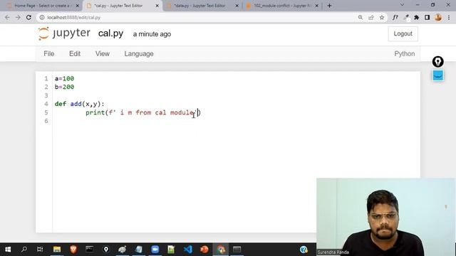 ?♂️ Naming conflict while importing member from two different module | Python By Surendra смотреть онлайн