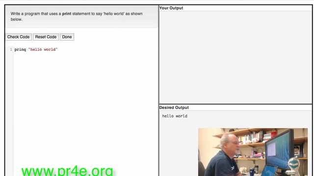 Hello World in Programming for Everybody (#PR4E) on Coursera смотреть онлайн