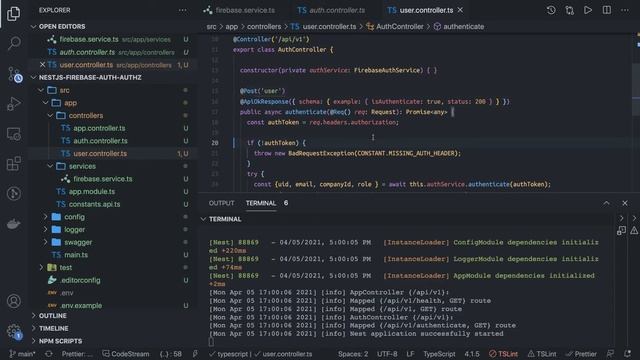 Nest JS with Firebase SDK Integration # 41 смотреть онлайн