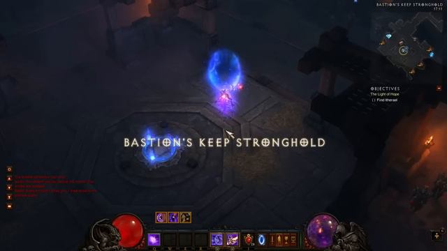 Diablo 3 - Wizard Farming Iskatu (first boss Act4) Inferno смотреть онлайн