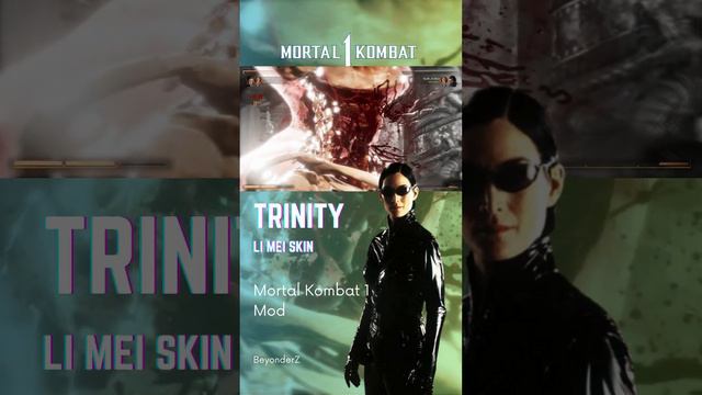 The Matrix Trinity Mod for Li Mei in Mortal Kombat 1! #MK1 🕹️✨ смотреть онлайн