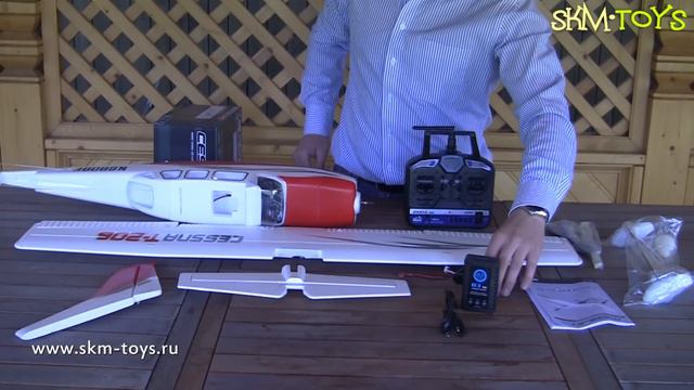 Cessna T206, RTF, 4ch, 2.4G, Red смотреть онлайн