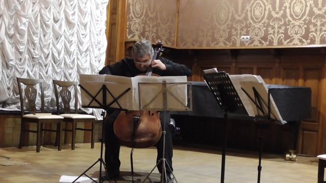 Вадим Ларчиков. "Храм Неба" для виолончели соло. Исполняет автор - фестиваль "Звуковые пути" 2021 смотреть онлайн