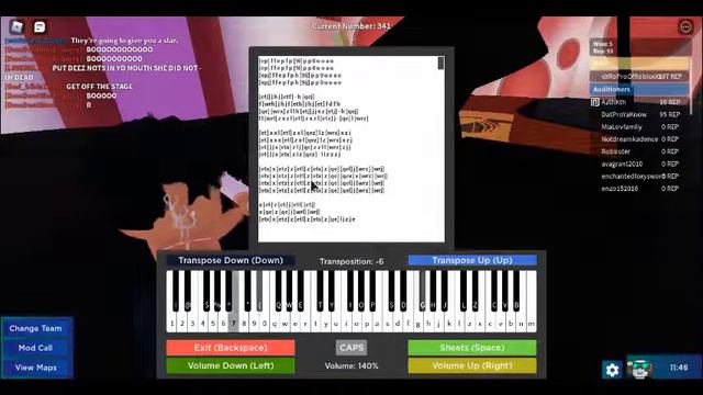 Playing Detention by Melanie Martinez on piano for a roblox talent show ((read desc)) смотреть онлайн