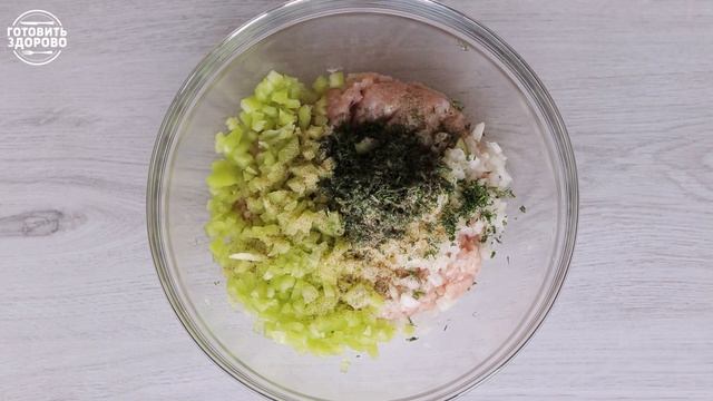 Кабачковая Запеканка с Куриным Фаршем - Быстро, Просто, Доступно! смотреть онлайн