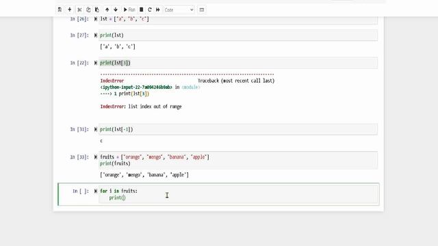 Python Basics - What is List, Looping List, Length & Slicing смотреть онлайн