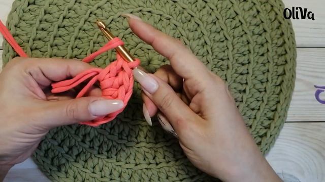 Урок 1. Круглая салфетка крючком смотреть онлайн