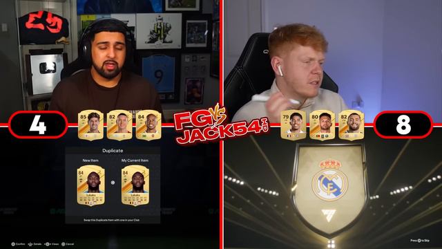 EXCHANGE PACKS But The Loser DISCARDS!!! (Ft. @Jack54HD ) смотреть онлайн