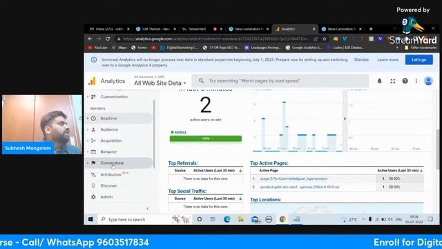Google Analytics Tutorial for Beginners | How to setup Google Analytics on WordPress Website смотреть онлайн