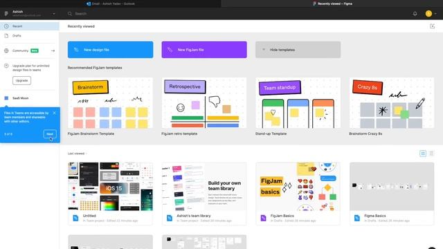 File Browser Walkthrough on Figma | SaaS Moon смотреть онлайн