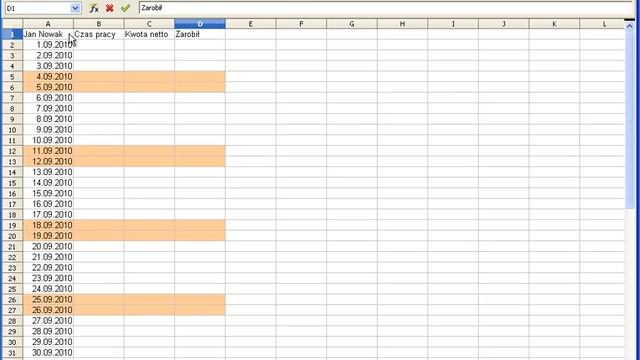 Open Office Calc - kurs podstawowy смотреть онлайн
