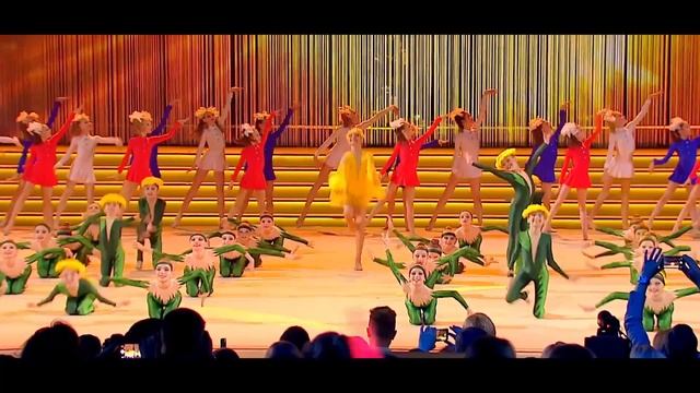 Номер "Родина моя", Фестиваль художественной гимнастики "Алина", 2016 смотреть онлайн