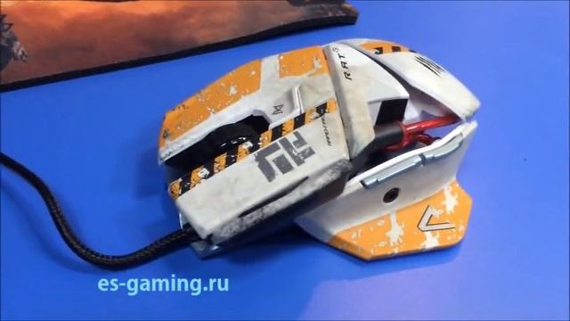 Mad Catz Titanfall R A T 3 игровая мышь + Mad Catz Titanfall G L I D E 3 коврик для мыши смотреть онлайн