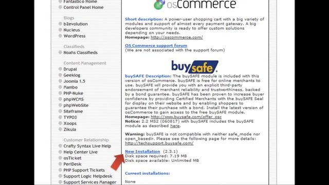 How to install OS Commerce in HostGator cPanel Fantastico - HostGator Tutorial смотреть онлайн