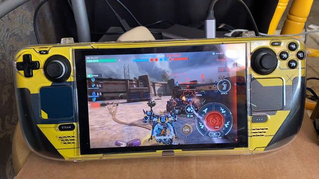 War Robots gameplay - Steam Deck + Dual Sense Ps5 gamepad смотреть онлайн