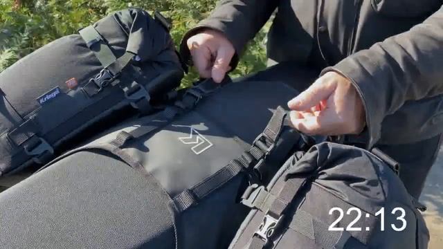 Kriega OS-Base Montage Fitting Yamaha Tenere 700 смотреть онлайн