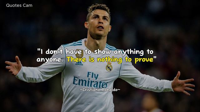 Ronaldo Quotes | Cristiano Ronaldo Motivating | Cristiano Ronaldo's Quotes That Motivate You,