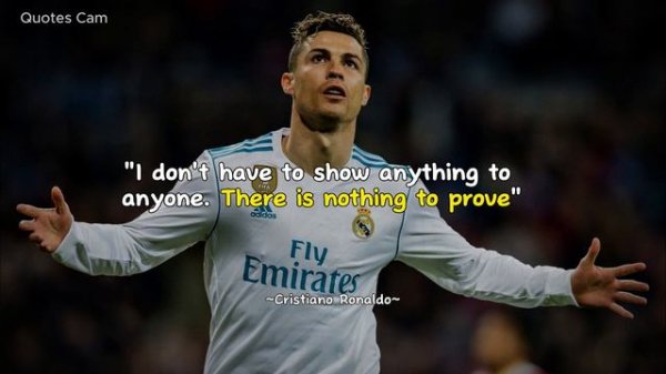Ronaldo Quotes | Cristiano Ronaldo Motivating | Cristiano Ronaldo's Quotes That Motivate You,