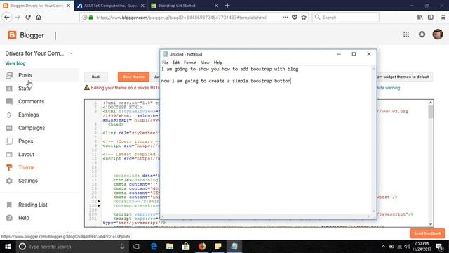 How to Use Bootstrap with Blogger смотреть онлайн