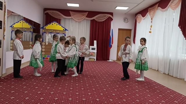 Детский танцевальный ансамбль "Конфетти" танец "Калинка-малинка" Детский сад №122 город Оренбург смотреть онлайн