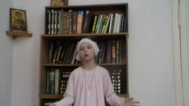 Страна читающая-Чубенко Мария читает произведение Тютчева "Эти бедные селенья" смотреть онлайн