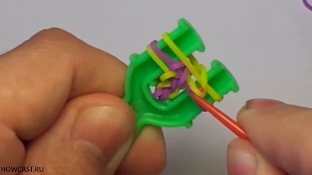 Браслет из резинок для начинающих. Как плести браслет из резинок смотреть онлайн