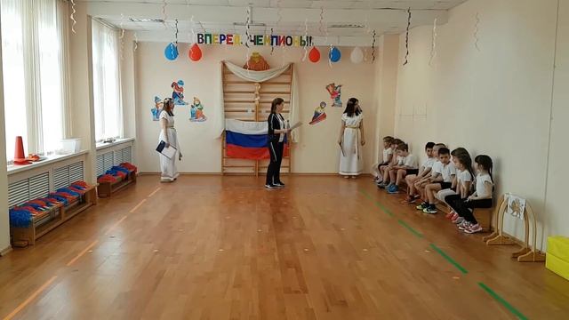 Спортивный праздник "Олимпийские надежды" или "Состязание на Олимпе". смотреть онлайн