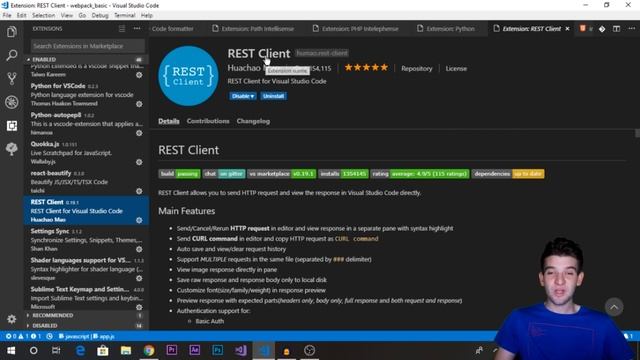 Visual Studio Code (Front-End & Back-End) Web Developer Setup & Extensions смотреть онлайн