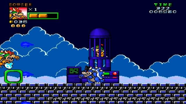 New Super Bowser World HD: BEST BOWSER GAME - World 8: Dark Bowser's Castle Part 3