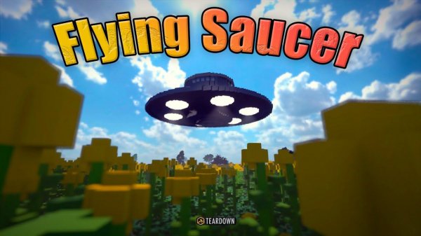 Realistic Flying Saucer in | Teardown