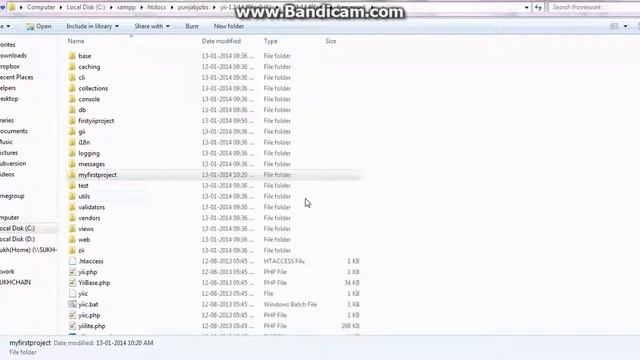 Start With Yii CreateFirstProject смотреть онлайн