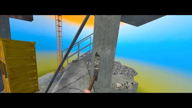I turned Getting Over It into a VR game смотреть онлайн