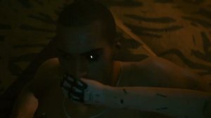 Cyberpunk 2077 Сцена с Ривером
