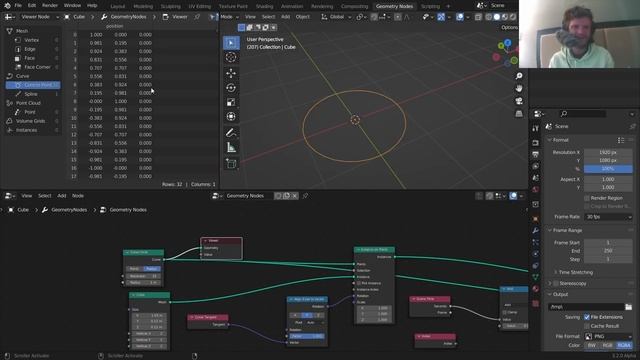 the EASIEST abstract yet - Blender Geometry Nodes смотреть онлайн